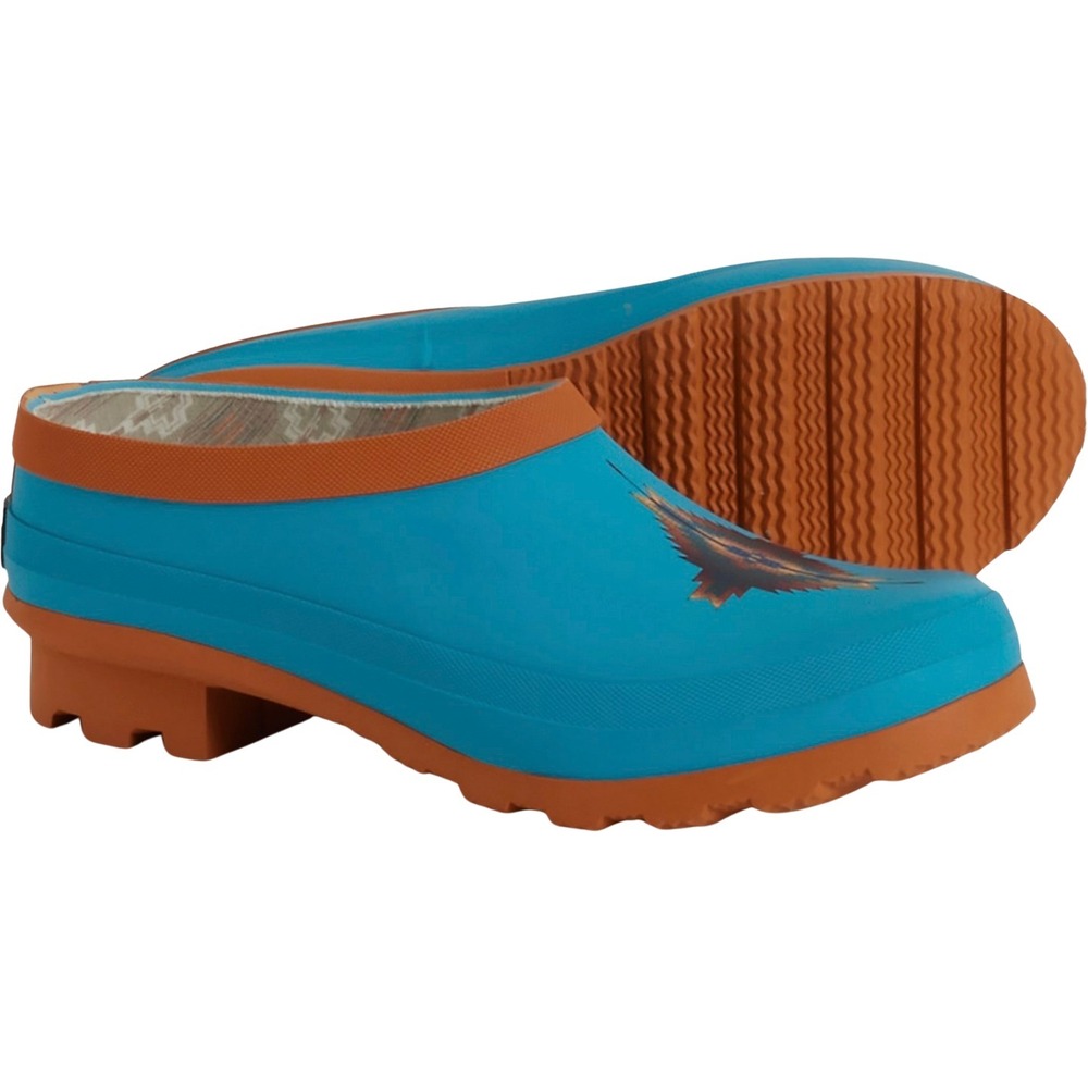 Pendleton Pagosa Spring Rain Clogs /‎ Boots - NEW Womens 7 Turquoise - #47563-OF